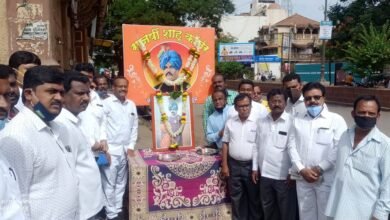 Photo of पंढरपुरात राजर्षी शाहू छत्रपतींची जयंती उत्सहात साजरी !