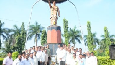 Photo of कर्मवीर औदुंबरआण्णा पाटील यांची जयंती विठ्ठल कारखाना येथे साजरी.. 