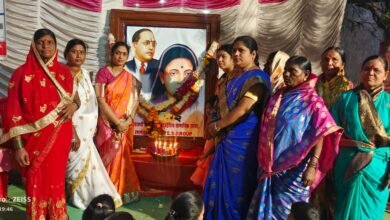 Photo of माता रमाई जयंती निमित ई-श्रम नोंदणी कार्ड व महिलांचा प्रबोधात्मक कार्यक्रम संपन्न