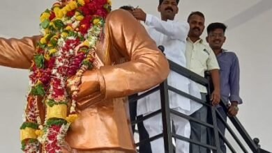 Photo of घटनेचे शिल्पकार डाँ.बाबासाहेब आंबेडकर यांना राष्ट्रवादी काँग्रेस सामाजिक न्याय विभागाच्या वतीने..अभिवादन !.