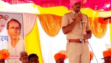 Photo of भावी पिढीसाठी महापुरुषांचे विचार प्रेरणादायी-  पोलिस उप अधिक्षक विक्रम कदम