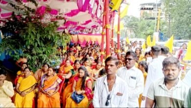 Photo of अखिल भारतीय मातंग संघ कल्याण शहर च्या वतीने मोठ्या जल्लोषात अण्णा भाऊ साठे यांची जयंती साजरी .