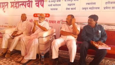 Photo of पंढरीत साने गुरुजी स्मारकाचा लोकार्पण सोहळा ८ नोव्हेंबरला खा.शरद पवार यांचे हस्ते होणार