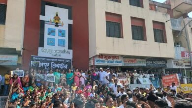 Photo of कॉरिडॉरला विरोध करण्यासाठी सर्व पक्षीय पंढरपूरकरांचा मोर्चा