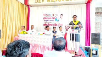 Photo of सामाजिक संघटनांचे वय स्थापनेवर नसून सामाजिक कामावर असते–राष्ट्रीय संस्थापक अध्यक्ष प्रा. सुभाष वायदंडे 