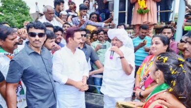 Photo of मंगळवेढा विकासासाठी अभिजीत पाटील यांच्या मागे उभे रहा– खासदार शरद पवार