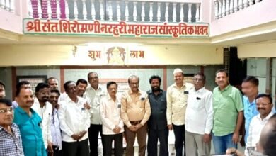 Photo of पांचाळ सोनार समाज अध्यक्षपदी मुकुंद वेदपाठक यांची निवड