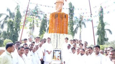 Photo of श्री विठ्ठल कारखान्यावर कर्मवीर औदुंबर आण्णांची १००वी जयंती साजरी