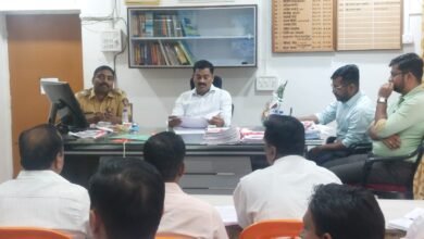 Photo of माघवारी कालावधीत शहरात पाणी पुरवठ्याचे योग्य नियोजन करावे – प्रांताधिकारी बी.आर माळी