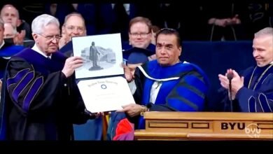 Photo of ब्रिघम यंग युनिव्हर्सिटी तर्फे विश्वधर्मी प्रा.डॉ.विश्वनाथ दा. कराड यांना मानद डी.लिट.प्रदान