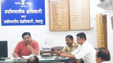 Photo of पालखी मार्गावरील कामे 10 जून पर्यंत पूर्ण करावीत–  प्रांताधिकारी सचिन इथापे