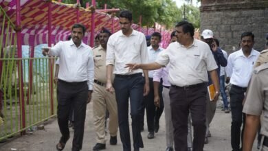 Photo of आषाढी यात्रेच्या पार्श्वभूमिवर जिल्हाधिकारी यांनी केली विविध ठिकाणची पाहणी