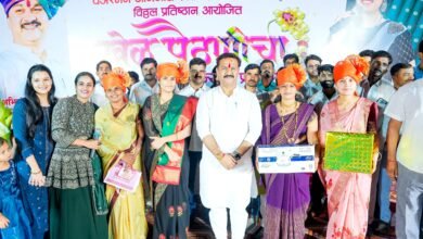 Photo of महिला सक्षमीकरण आणि सबलीकरणासाठी माय-माऊलींना स्वतःच्या पायावर उभा करण्यासाठी कायम प्रयत्न करणार– अभिजीत पाटील.