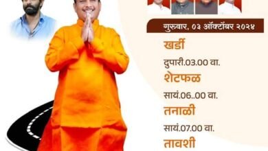 Photo of मनसे नेते दिलीपबापू धोत्रे यांचा ३ ऑक्टोबर पासून गाव भेट दौरा