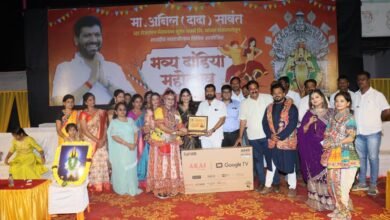 Photo of अनिल सावंत आयोजित खेळ दांडीया कार्यक्रम चर्चेत; बक्षिसांची लयलूट