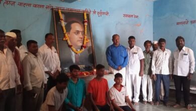 Photo of पटवर्धन कुरोली येथे बसपाचे वतीने धम्मचक्र प्रवर्तन दिना निमित्त व्याख्यान संपन्न