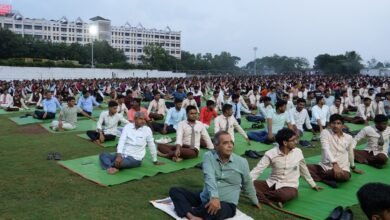 Photo of स्वेरीत चौथा ‘मासिक योग दिन’ उत्साहात साजरा
