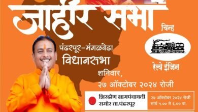 Photo of मनसे उमेदवार दिलीपबापू धोत्रे  यांच्या प्रचारार्थ ग्रामीण भागात जाहीर सभेचे आयोजन 