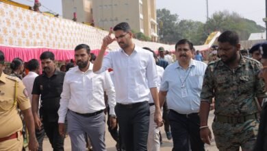 Photo of कार्तिकी यात्रा कालावधीत भाविकांसाठी उपलब्ध सुविधांची जिल्हाधिकारी आशिर्वाद यांनी केली पाहणी