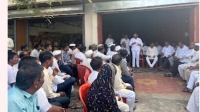 Photo of राष्ट्रवादी काँग्रेसचे उमेदवार अनिलदादा सावंत यांना वसंतनाना देशमुख यांचा पाठिंबा