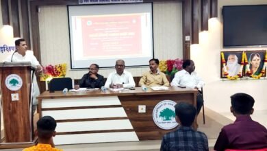 Photo of पंढरपूर येथील कर्मवीर भाऊराव पाटील स्वायत्त महाविद्यालयात छत्रपती शिवाजी महाराज जयंती साजरी