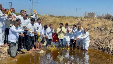 Photo of आष्टी उपसा सिंचन योजनेतून पहिल्यांदाच मोडनिंब शहराला पाणी मिळाले