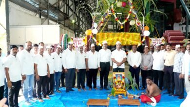 Photo of आवताडे शुगरचे रोलर पूजन संपन्न