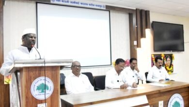 Photo of कर्मवीर भाऊराव पाटील महाविद्यालयात ‘९ ऑगस्ट क्रांती दिन’ निमित्त व्याख्यान संपन्न
