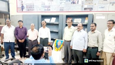 Photo of वाचनामुळे प्रगतीच्या उच्च शिखरावर जाता येते:डॉ. राजेंद्र वडजे