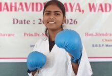 Photo of आंतर महाविद्यालयीन कराटे स्पर्धेत कर्मवीर महाविद्यालयाचा दमदार विजय