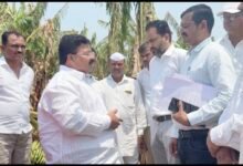 Photo of अवकाळी पाऊस व वादळी वाऱ्यामुळे  झालेल्या नुकसानग्रस्त भागाची आ.राजू खरे यांनी केली पाहणी