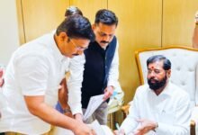 Photo of आमदार अभिजीत पाटील  उपमुख्यमंत्री एकनाथ शिंदेच्या भेटीला
