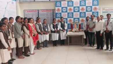 Photo of स्वेरीमध्ये साहित्यरत्न अण्णाभाऊ साठे यांची जयंती साजरी