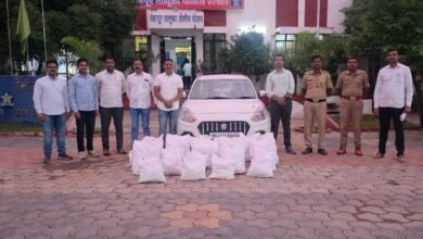 Photo of पंढरपूरात अवैध गुटखा वाहतुकीवर पोलीस प्रशासनाची कारवाई  4 लाख 87 हजार900 रुपयांचा मुद्देमाल जप्त
