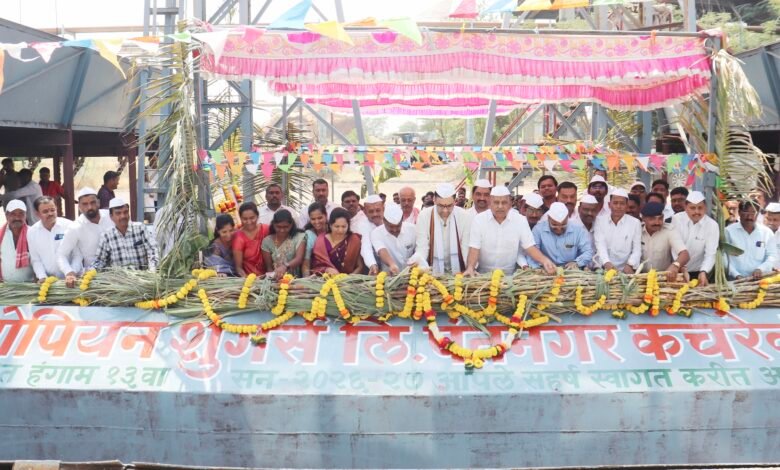 Photo of युटोपियन शुगर्सचे बॉयलर अग्निप्रदीपन व मोळी पुजन उत्साहात संपन्न